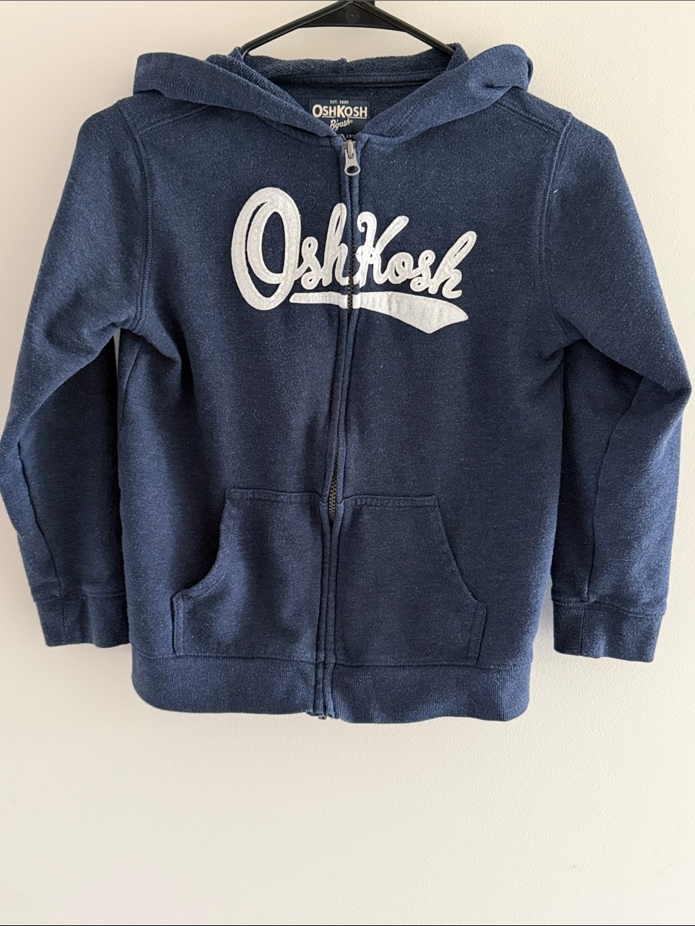 10 for $20‼️OshKosh B'gosh Navy Zip-Up Hoodie for Kids